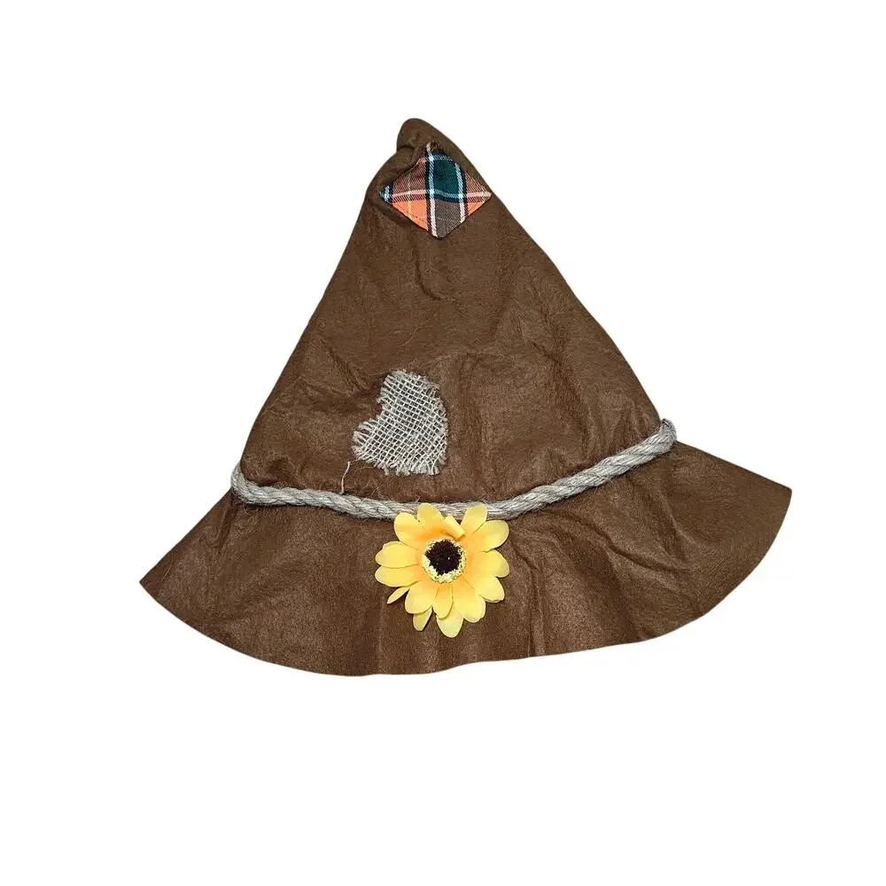 Fun World Scarecrow Multi-Color Halloween Costume Set Big Girls Female Child XL